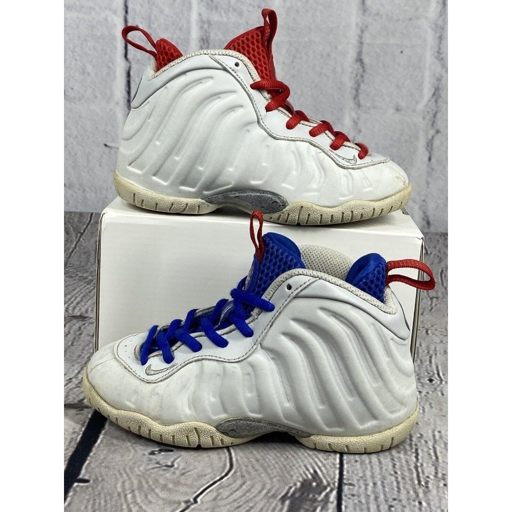 Nike Kids Size 11c Little Posite One USA Moon Photon Dust‎ DJ4025-001